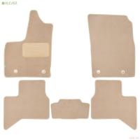 Коврики салона текстильные Premium для Toyota Land Cruiser 300 (2021-2025) 5 шт. бежевые № KVR04.048.106.22112kh