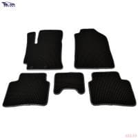 Коврики салона EVA для Kia Rio (2017-2023) с серым кантом № TAS2D-1328.01.04