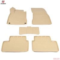 Коврики салона Norplast 3D для Mercedes CLA-Class (C118) (2019-2025) бежевые № NPA11-C56-055-B