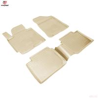 Коврики салона Norplast бежевые для Kia Cerato (2013-2018) № NPA11-C43-070-B