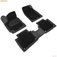 Коврики салона Rezkon Transformer резиновые для Kia Rio (2011-2016) № 3021020200