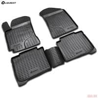 Коврики салона Element для Kia Cerato (2004-2009) серые № NLC.25.11.211