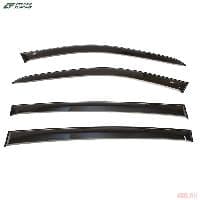 Дефлекторы боковых окон Cobra для Renault Sandero (2009-2014) широкие № RE11309