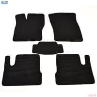 Коврики салона резиновые EVA для Daewoo Nexia (2008-2016) соты с черным кантом № EVAS.0135.01