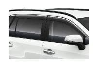 Дефлекторы окон оригинал для Toyota RAV4 (2019-2025) с хромированной отделкой № 08162-42810