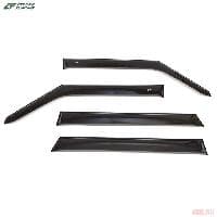 Дефлекторы боковых окон Cobra для Kia Soul (2014-2019) широкие № KE13913