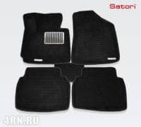 Коврики салона Satori Liner 3D Basic текстильные для Hyundai ix35 (2010-2015) № SI 05-00175