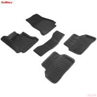 Коврики салона Eva 3D "ромб" для Mercedes C-Сlass (W205) (2014-2025) № 95315