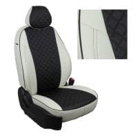 Чехлы на сиденья Автопилот Ромб для Nissan Almera Classic (2006-2013) № ni-al-0613-bch-r