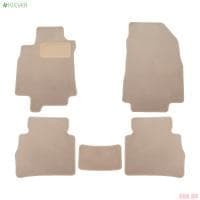 Коврики в салон Klever Premium для Nissan Tiida седан (2004-2014) бежевые № KLEVER04362122112kh