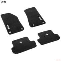 Коврики салона текстильные оригинальные для Jeep Wrangler (2018-2025) № 82215200AC