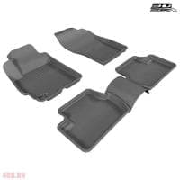 Коврики салона Sotra Liner 3D Lux серые для Mitsubishi Lancer 10 (2007-2017) № ST 74-00267