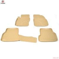 Коврики салона Norplast бежевые для Ford Focus 2 (2004-2008) № NPL-Po-22-15-B