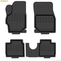 Коврики салона Rezkon резиновые для Citroen C-Elysee (2013-2022) № 1013015100