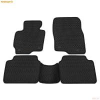 Коврики салона Rezkon EVA резиновые для Mazda CX-5 (2012-2016) с черным кантом № 9023020101