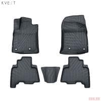 Коврики в салон 3D Kvest для Toyota Land Cruiser Prado 150 (2013-2025) 5 шт. № KVESTTYT00002Kg1