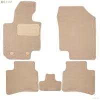 Коврики салона текстильные Premium для Москвич 3 (2022-2025) 5 шт. бежевые № KLEVER0412300122112kh