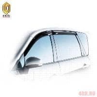 Дефлекторы окон Classic полупрозрачные для Renault Scenic (2009-2013) № 2010030306858