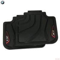Коврики салона 3D задние оригинальные для BMW X1 (F48) (2015-2025) № 51472365857