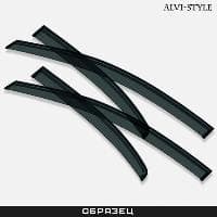 Дефлекторы боковых окон Alvi-Style для Volkswagen Passat B5 седан (1997-2005) № AL-VWG04