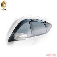 Дефлекторы окон CA Plastic Classic полупрозрачные для Hyundai Tucson (2011-2015) № 2010030305684