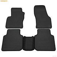 Коврики салона EVA соты резиновые для Skoda Kodiaq (2017-2024) с черным кантом № 9130030101