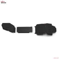 Комплект защиты картера, радиатора, КПП и раздаточной коробки для Toyota Land Cruiser 300 (2021-2025)  № K111.09551.1