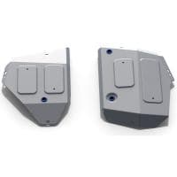 Защита топливного бака для Jeep Compass 4WD (2017-2025) 2 части № 333.2742.1