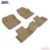 Коврики салона Sotra Liner 3D VIP бежевые для Land Rover Range Rover Evoque (2014-2018) № ST 73-00166