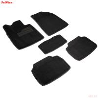 Коврики салона 3D текстильные для Changan UNI-V (2022-2025) № 98838