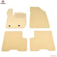 Текстильные коврики в салон Norplast для Renault Arkana (2019-2025) бежевые № NPA10-VTe690-025-B