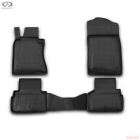 Коврики салона оригинальные для Infiniti Q50 (2013-2025) № 999RMV37BL