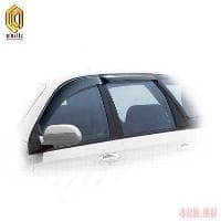 Дефлекторы окон CA Plastic Classic полупрозрачные для Chevrolet Lacetti универсал (2004-2013) № 2010030305738