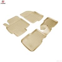 Коврики салона Norplast бежевые для Chery CrossEastar (B14) (2006-2014) № NPL-Po-11-04-B