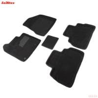 Коврики салона 3D текстильные для Nissan Murano (2016-2022) № 87633