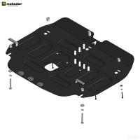 Защита картера и КПП для Changan Eado Plus (2020-2025) № 57207