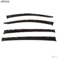 Дефлекторы боковых окон Cobra для Renault Megane 3 хэтчбек 5-дв. (2008-2014) широкие № RE11608