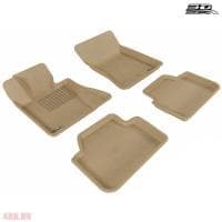 Коврики салона Sotra Liner 3D Lux бежевые для BMW X3 (E83) (2006-2010) № ST 74-00281