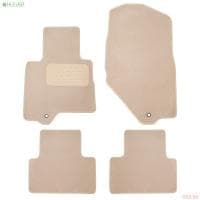 Коврики салона Klever текстильные Premium для Infiniti FX (2009-2014) бежевые № KLEVER04761122112kh