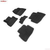 Коврики салона Eva 3D "соты" для Mazda CX-9 (2018-2025) № 95419