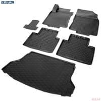 Комплект ковриков салона и багажника для Nissan X-Trail (T32) (2014-2022) № K14109001-3