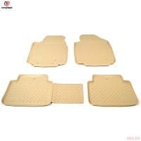 Коврики салона Norplast бежевые для Honda Pilot (2008-2015) № NPL-Po-30-51-B