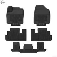 Коврики салона оригинальные для Nissan Pathfinder (2021-2025) 3 ряда, раздельные сиденья № KR7486T089CA