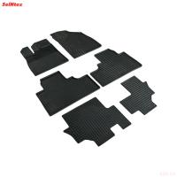 Коврики салона "Сетка" для GAC GS8 (2023-2025) № 99846