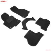 Коврики салона Lux текстильные для Volkswagen Golf 5 (2003-2009) № 89992