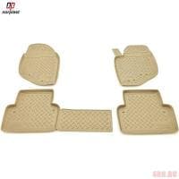 Коврики салона Norplast бежевые для Volvo XC70 (2004-2007) № NPL-Po-96-70-B