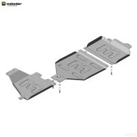 Защита картера, радиатора, КПП и раздаточной коробки для Ford Bronco (2021-2025) № 30714