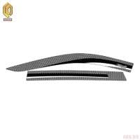 Дефлекторы окон серия "Art" белые для Nissan X-Trail (2014-2019) № 2010031410936