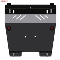 Защита двигателя и КПП для Renault Duster (2011-2015) № 18.2219