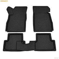 Коврики салона Rezkon резиновые для Chevrolet Aveo (2012-2015) № 1012005200